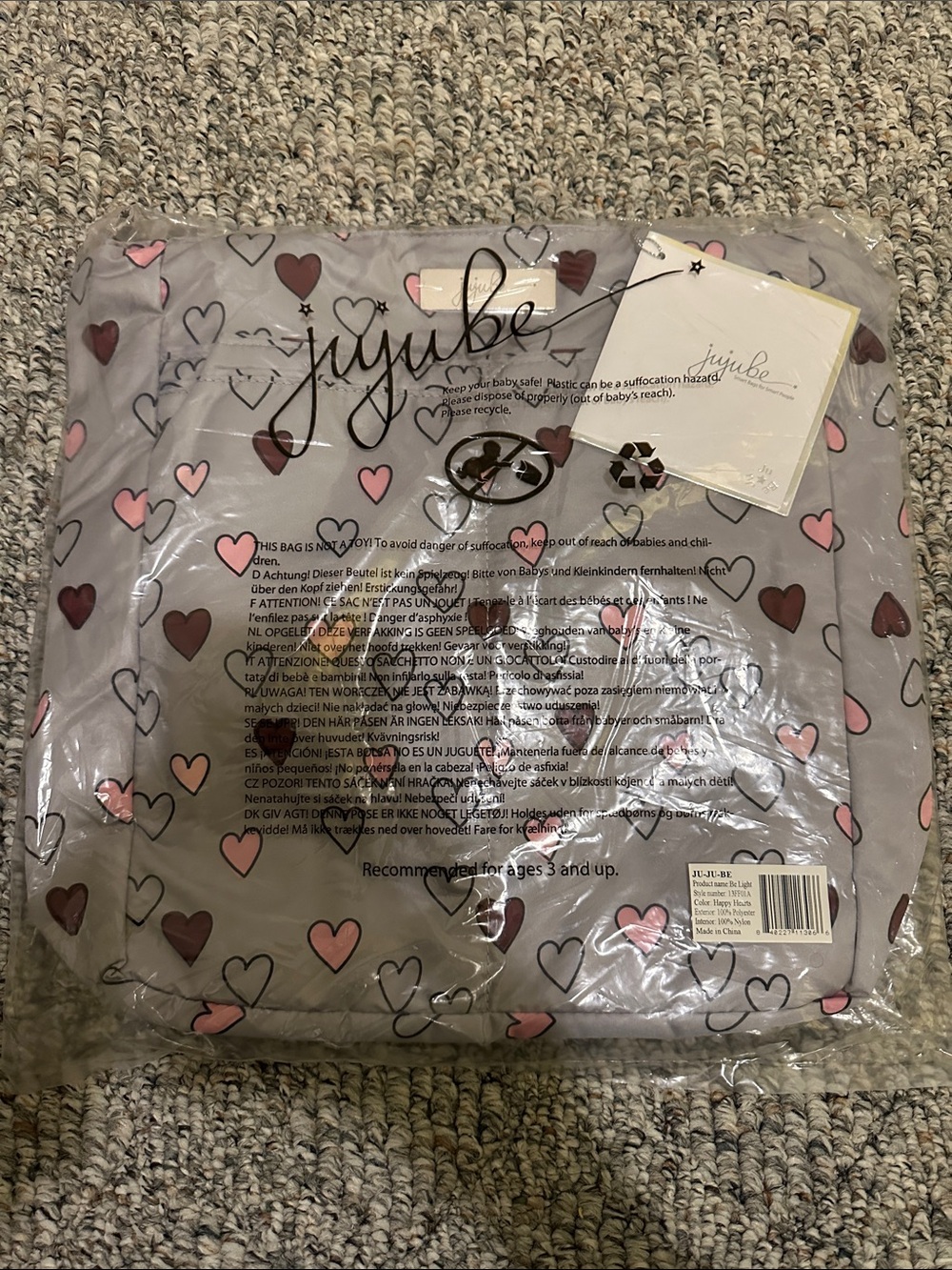JuJuBe Happy Hearts Be Light